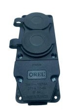 Orel 1x16 2 Li Kauçuk Grup Priz 220 V - 1