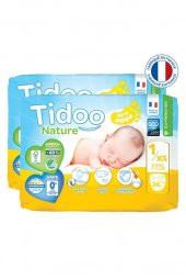 Tidoo Hipoalerjenik Ekolojik Bebek Bezi Yenidoğan 1 Beden 2-5 Kg 26x2 52 Adet - 1