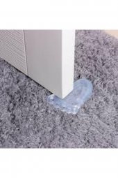 Stoper Kapı Tutucu Ayak Şekilli Şeffaf 4lü - 2