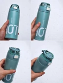 Shotay Çelik Termos Matara 530Ml Yeşil - 3