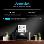KingJET® MLT-D104S 10'lu Paket - Samsung Uyumlu Çipli Muadil Toner - 3