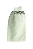 2 Adet Beyaz Banyo Hamam Kesesi Lastikli 25x17 Cm - 2