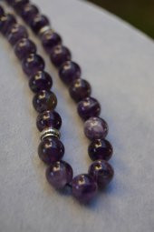 STONEAGE Ametist Doğal Taş Pozitif Enerji Tesbih - 3