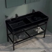 Orka Capetown 120 cm Siyah Banyo Dolabı Takımı thumbnail 2