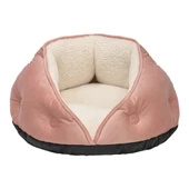 Pet Comfort Paris  Kedi ve Köpek Yatağı Pudra Pembe 50cm - 1