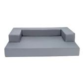 Pet Comfort Gloria Sofa Orthopedik Su Geçirmez Köpek Yatağı, Gri 70x53x8cm thumbnail 1