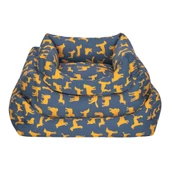 Pet Comfort Uniform Lacivert-Sarı Köpek Yatağı M 70x60cm thumbnail 4