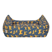 Pet Comfort Uniform Lacivert-Sarı Köpek Yatağı M 70x60cm thumbnail 3