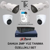 Dahua 2Mp Yüz Tanıma Özellikli Set - 2