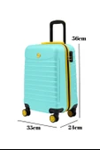 Kabin Boy Valiz 4x2 Teker Su Yeşili 1168 thumbnail 2