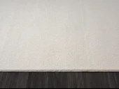 Concept 4710 Krem Halı Yumuşak Akrilik Iplik Tozuaz Modern Salon Halısı Yatak Odası Halısı Koridor 97 X 200 BEYAZ - 5