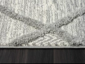 Loop Lp002a Gri Halı Dekoratif Sisal Bukle Tozsuz Antialerjik Salon Halısı Yatak Odası Iskandinav 160 X 230 GRI thumbnail 5