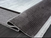 Trend 4101 Gri Akrilik Pamuk Yumuşak Modern Mutfak Yatak Odası Salon Oturma Odası Halısı 95 X 300 GRI-K.GRI thumbnail 4