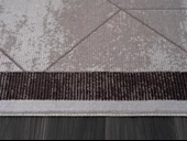 Trend 4103 Akrilik Pamuk Yumuşak Modern Mutfak Yatak Odası Salon Oturma Halısı 190 X 290 A.GRI-K.GRI thumbnail 5