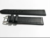 Fado&Her Saate Uyumlu  Siyah    Hakiki  Deri Saat Kordonu 18  mm  (105 ) thumbnail 4