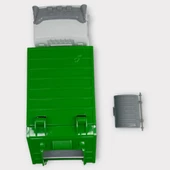 İş Makinaları Işıklı Sesli Çarp Dön 30cm - Çöp Kamyonu - 4