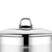 Saphire Paslanmaz Çelik 18 cm Çelik Kapaklı Derin Tencere thumbnail 4