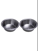 Petmagic Çelik Kase Evcil Hayvan Kedi ve Mini Irk Köpek Mama Kabı Çiftli - 1
