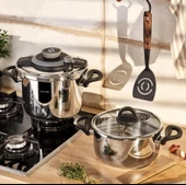 Emsan Vera 4+6Lt Siyah Düdüklü Tencere - 1