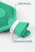 Bebelav Adalılar Kauçuk Termofor  Sıcak Su Torbası Yeşil 2 L - 3