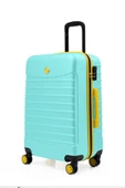 2'li Valiz Seti Orta Boy - Kabin Boy Su Yeşili 1168 thumbnail 5