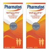 Pharmaton Vitality 60 Tablet 2 Adet - 1