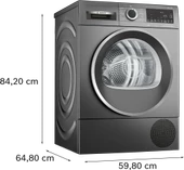 Bosch WQG2420RTR 9 kg Çamaşır Kurutma Makinesi - 5