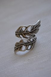 STONEAGE Antik Gümüş Bohem Bayan Yüzük Bedensizdir Ayarlanabilir thumbnail 4