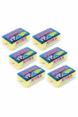 6 adet Jumbo Boy Endüstriyel Çok Amaçlı Bulaşık Süngeri  13x8x4 cm - 1