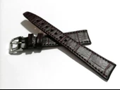 Fado&Her Saate Uyumlu Acı Kahverengi Hakiki  Deri Saat Kordonu 18  mm  (103 ) thumbnail 1