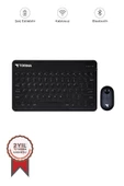 Torima TMK-08 Siyah Kablosuz Bluetooth Klavye Mouse Seti - 1