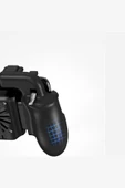 Qozie Cep Telefonu Oyun Konsolu Soğutma Fanlı Standlı Pubg Ateş Tetik Gamepad Joystick - 4