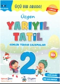 Üçgen 2.Sınıf Yarıyılda Okuyarak Tatil Yapıyorum Seti - 3
