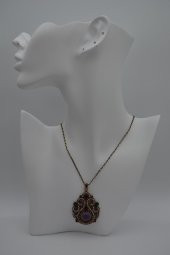 STONEAGE Bayan Kolye Zirkon Taşlı Saray Kolyesi thumbnail 5