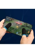 Qozie Pubg Mobile Oyun Yıkanabilir Ter Önleyici Çift Parmak Eldiven İnce Model - 2