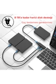 Qozie 3in1 USB 3.0 Alüminyum Yüksek Hızlı USB Çoklayıcı - 3