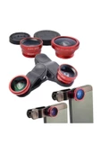Balık Gözü Lens Fish Eye Geniş Açılı Makro Telefon Lensi - 1