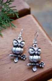 STONEAGE Bohem Baykuş Bayan Küpe thumbnail 2