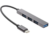 Anunnaki type-c To Usb Hub 4 Port Çoklayıcı Macbook Ile Uyumlu Çoğaltıcı Type C To Usb Converter Hub thumbnail 3