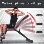 Anunnaki Situp Output Fitness Koltuğu Katlanabilir Spor Ağırlık Sehpası - 4
