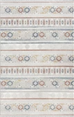 Lotus 8565 Gri Halı Renkli Kilim Desenli Modern Ince Akrilik Tozuaz Salon Halısı Yatak Odası Koridor Özel Ölçü RENKLI thumbnail 1