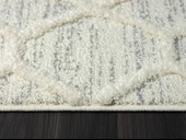 Loop Lp004a Beyaz Halı Dekoratif Sisal Bukle Tozsuz Antialerjik Salon Halısı Yatak Odası Koridor Özel Ölçü BEYAZ thumbnail 5