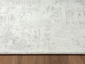 Lotus 8563 Açık Gri Halı Gri Detaylı Modern Ince Akrilik Tozuaz Salon Halısı Yatak Odası Koridor Özel Ölçü GRI thumbnail 5