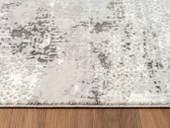 Tokyo 1701 Gri Halı Antrasit Detaylı Modern Klasik Desen Akrilik Halı Kaymaz Taban Tozuaz Salon Halı Özel Ölçü GRI - 5