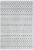Lenda Ld002a Gri Kilim Renkli Detaylı Ince Antialerjik Kaymaz Taban Makinada Yıkanabilir Salon Halı Özel Ölçü RENKLI - 1
