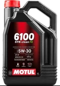 Motul 6100 Syn-Clean Fe 5W-30 Dpf Partiküllü Acea C2-C3 Motor Yağı 4 L - 1