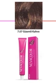 Premium 7.07 Gizemli Kahve - Kalıcı Krem Saç Boyası 50 g Tüp - 1