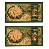 Vittakis Damla Sakızlı Çifte Kavrulmuş Lokum 400 gr 2 Adet - 1