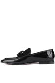 Shoetyle - Siyah Rugan Deri Püsküllü Erkek Klasik Ayakkabı 250-7610 thumbnail 3