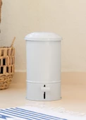 The Mia Stripe Mutfak ve Banyo Çöp Kovası Beyaz 5 Lt - 2